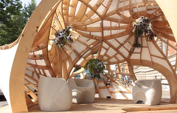 Angelica Lorenzi & Dennis Schiaroli, KEPOS—Prototype of an Urban Garden Pavilion, 2017